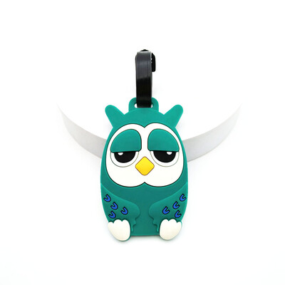 1 buc. Accesorii FashionTravel Etichetă creativă pentru bagaje cu gel de siliciu Suport pentru ID pentru valiză Etichete pentru îmbarcare pentru bagaje Etichetă portabilă