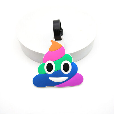 1 buc. Accesorii FashionTravel Etichetă creativă pentru bagaje cu gel de siliciu Suport pentru ID pentru valiză Etichete pentru îmbarcare pentru bagaje Etichetă portabilă