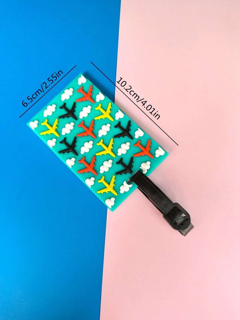 1 DB Aranyos poggyászcímke Utazási kiegészítők Csomagcímke szilikagél bőröndtartó poggyász beszállócímke utazási kiegészítők