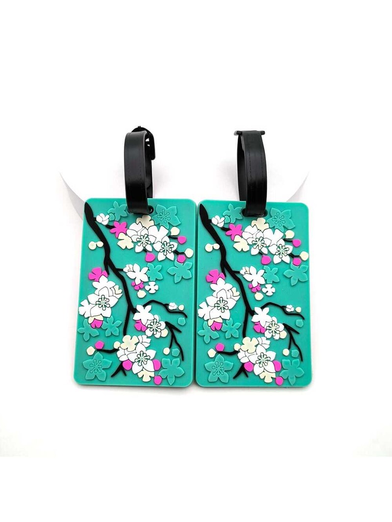 1 DB Aranyos poggyászcímke Utazási kiegészítők Csomagcímke szilikagél bőröndtartó poggyász beszállócímke utazási kiegészítők