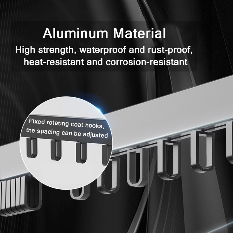 Sulankstoma drabužių kabykla prie sienos ištraukiama audinių džiovinimo lentyna patalpose ir lauke, taupanti namų skalbinių skalbinių linija