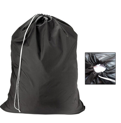 Suure suurusega pesu võrkkott Ühevärviline pingutusnöör pesukott Kinnijäämisvastane deformatsioonivastane võrk riiete pesukott 60x90cm