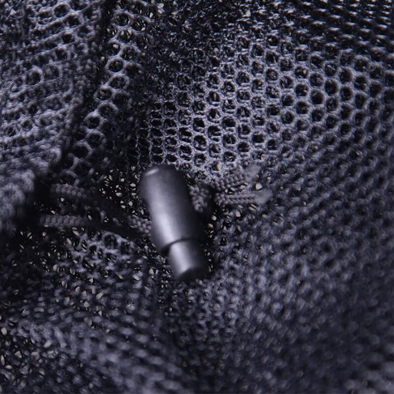 Suure suurusega pesu võrkkott Ühevärviline pingutusnöör pesukott Kinnijäämisvastane deformatsioonivastane võrk riiete pesukott 60x90cm