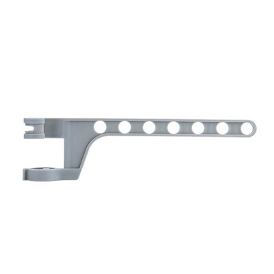 1 ~ 3 buc. Suport de uscare pentru haine anti-alunecare Rafturi de depozitare detașabile Organizator de haine poroase cu șapte găuri Umeraș pentru haine