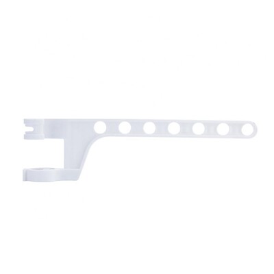 1 ~ 3 buc. Suport de uscare pentru haine anti-alunecare Rafturi de depozitare detașabile Organizator de haine poroase cu șapte găuri Umeraș pentru haine