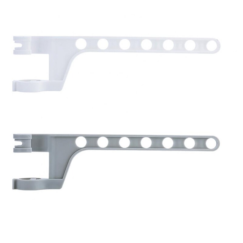 1 ~ 3 buc. Suport de uscare pentru haine anti-alunecare Rafturi de depozitare detașabile Organizator de haine poroase cu șapte găuri Umeraș pentru haine