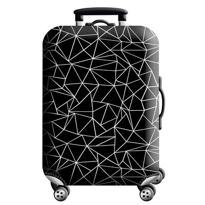 Csomagvédő sztreccs szövet bőröndvédő poggyászporvédő tok 18-32 hüvelykes bőröndtok utazásszervezőhöz