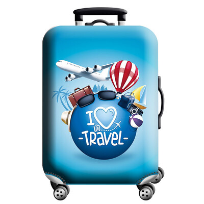 Csomagvédő sztreccs szövet bőröndvédő poggyászporvédő tok 18-32 hüvelykes bőröndtok utazásszervezőhöz