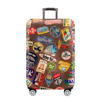 Csomagvédő sztreccs szövet bőröndvédő poggyászporvédő tok 18-32 hüvelykes bőröndtok utazásszervezőhöz