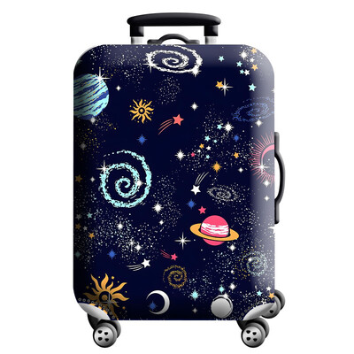 Csomagvédő sztreccs szövet bőröndvédő poggyászporvédő tok 18-32 hüvelykes bőröndtok utazásszervezőhöz