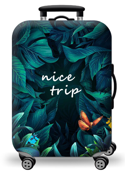 Csomagvédő sztreccs szövet bőröndvédő poggyászporvédő tok 18-32 hüvelykes bőröndtok utazásszervezőhöz