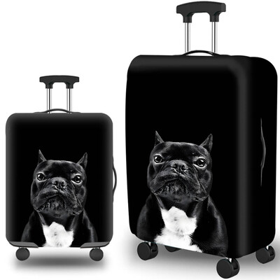 A legkeresettebb utazási bőröndvédő védőburkolat Elasztikus védő, mosható poggyászfedél rejtett cipzárral 18-32 hüvelykeshez