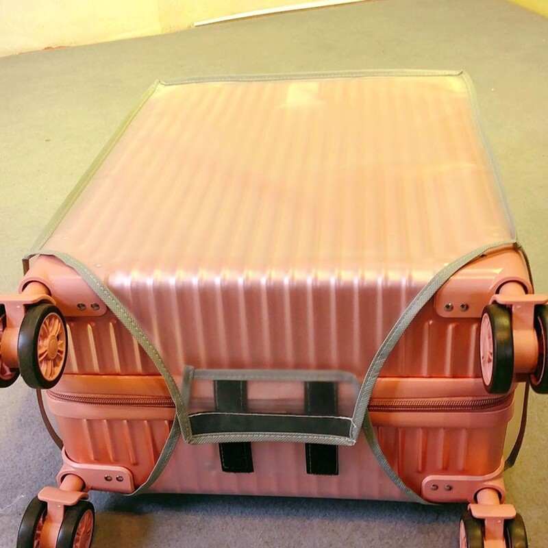 Husă transparentă pentru bagaje de călătorie Huse de protecție impermeabile pentru bagaje Huse de protecție rezistente la praf pentru husă de valiză de 16-30 inci