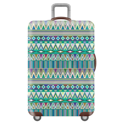 Husă geometrică mai groasă pentru bagaje, cu elasticitate, husă de protecție pentru valiză de călătorie, pentru valiză de 18-32 inci, accesorii de călătorie Nou