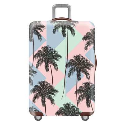 Husă geometrică mai groasă pentru bagaje, cu elasticitate, husă de protecție pentru valiză de călătorie, pentru valiză de 18-32 inci, accesorii de călătorie Nou