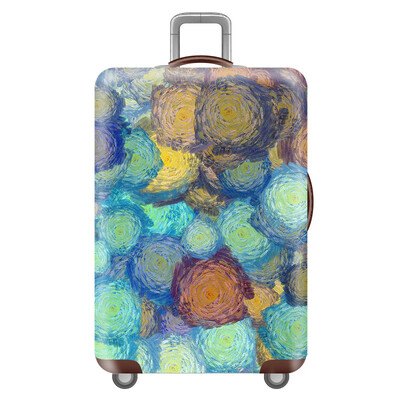 Divat poggyásztáska porvédő elasztikus bőröndhuzat 18-32 hüvelykes kocsihoz porvédő burkolat Csomagvédő Utazási kiegészítők HW707