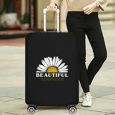 Csomagvédő tok Utazási Kiegészítők Nyomtatás Daisy Series bőrönd portól elasztikus fedél Jelentkezzen 18-32 hüvelykre