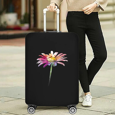 Csomagvédő tok Utazási Kiegészítők Nyomtatás Daisy Series bőrönd portól elasztikus fedél Jelentkezzen 18-32 hüvelykre