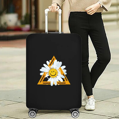 Csomagvédő tok Utazási Kiegészítők Nyomtatás Daisy Series bőrönd portól elasztikus fedél Jelentkezzen 18-32 hüvelykre