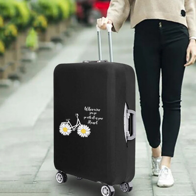 Csomagvédő tok Utazási Kiegészítők Nyomtatás Daisy Series bőrönd portól elasztikus fedél Jelentkezzen 18-32 hüvelykre