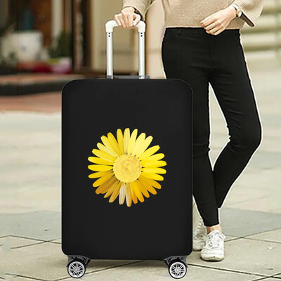 Csomagvédő tok Utazási Kiegészítők Nyomtatás Daisy Series bőrönd portól elasztikus fedél Jelentkezzen 18-32 hüvelykre
