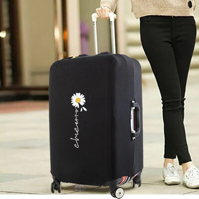 Csomagvédő tok Utazási Kiegészítők Nyomtatás Daisy Series bőrönd portól elasztikus fedél Jelentkezzen 18-32 hüvelykre