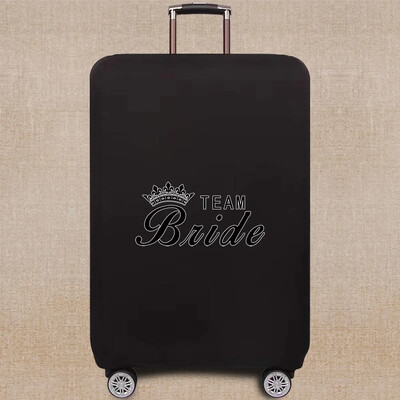 2024 m. Kelionių aksesuarai Bagažo dėklas Lagaminas Apsauginis dangtelis Bride Pattern Series Elastinis Apsauginis nuo dulkių Taikykite 18''-32'' lagaminą