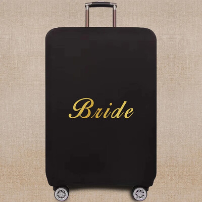 2024 m. Kelionių aksesuarai Bagažo dėklas Lagaminas Apsauginis dangtelis Bride Pattern Series Elastinis Apsauginis nuo dulkių Taikykite 18''-32'' lagaminą