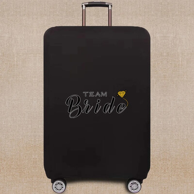 2024 m. Kelionių aksesuarai Bagažo dėklas Lagaminas Apsauginis dangtelis Bride Pattern Series Elastinis Apsauginis nuo dulkių Taikykite 18''-32'' lagaminą