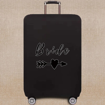 2024 m. Kelionių aksesuarai Bagažo dėklas Lagaminas Apsauginis dangtelis Bride Pattern Series Elastinis Apsauginis nuo dulkių Taikykite 18''-32'' lagaminą