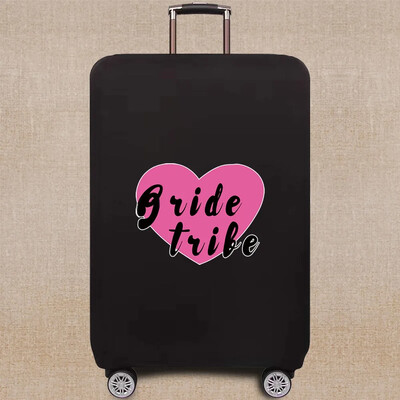 2024 m. Kelionių aksesuarai Bagažo dėklas Lagaminas Apsauginis dangtelis Bride Pattern Series Elastinis Apsauginis nuo dulkių Taikykite 18''-32'' lagaminą