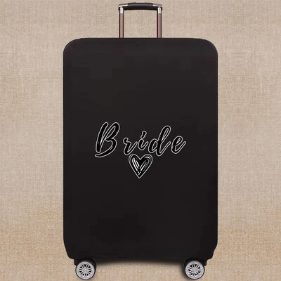 2024 m. Kelionių aksesuarai Bagažo dėklas Lagaminas Apsauginis dangtelis Bride Pattern Series Elastinis Apsauginis nuo dulkių Taikykite 18''-32'' lagaminą