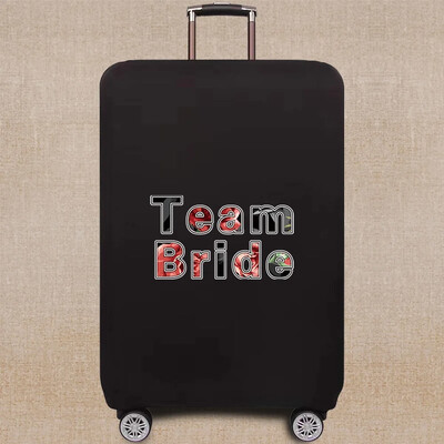 2024 m. Kelionių aksesuarai Bagažo dėklas Lagaminas Apsauginis dangtelis Bride Pattern Series Elastinis Apsauginis nuo dulkių Taikykite 18''-32'' lagaminą