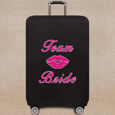 2024 m. Kelionių aksesuarai Bagažo dėklas Lagaminas Apsauginis dangtelis Bride Pattern Series Elastinis Apsauginis nuo dulkių Taikykite 18''-32'' lagaminą