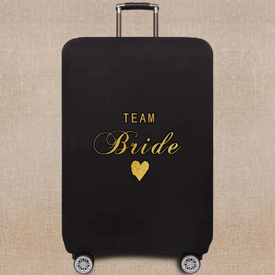 2024 m. Kelionių aksesuarai Bagažo dėklas Lagaminas Apsauginis dangtelis Bride Pattern Series Elastinis Apsauginis nuo dulkių Taikykite 18''-32'' lagaminą