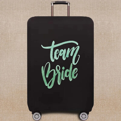 2024 m. Kelionių aksesuarai Bagažo dėklas Lagaminas Apsauginis dangtelis Bride Pattern Series Elastinis Apsauginis nuo dulkių Taikykite 18''-32'' lagaminą