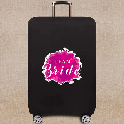 2024 m. Kelionių aksesuarai Bagažo dėklas Lagaminas Apsauginis dangtelis Bride Pattern Series Elastinis Apsauginis nuo dulkių Taikykite 18''-32'' lagaminą