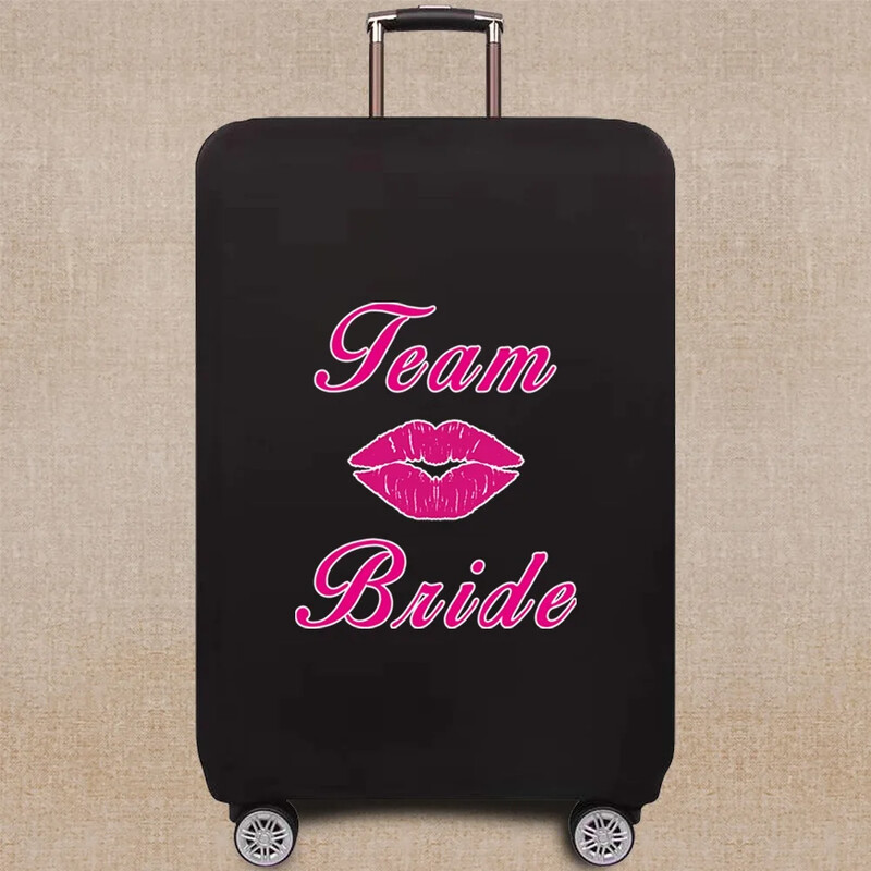 2024 m. Kelionių aksesuarai Bagažo dėklas Lagaminas Apsauginis dangtelis Bride Pattern Series Elastinis Apsauginis nuo dulkių Taikykite 18''-32'' lagaminą