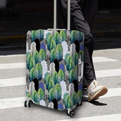 Bagažo dangtis, tamprus audinys, lagamino apsauga, bagažo dėklo dangtis, tinkantis 18-32 colių lagamino dėklo kelionių organizatoriui