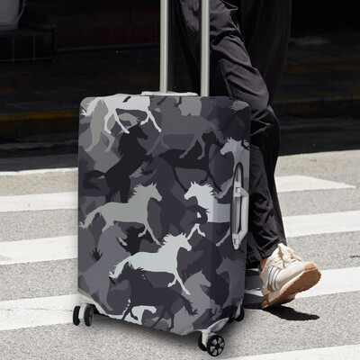 Bagažo dangtis, tamprus audinys, lagamino apsauga, bagažo dėklo dangtis, tinkantis 18-32 colių lagamino dėklo kelionių organizatoriui