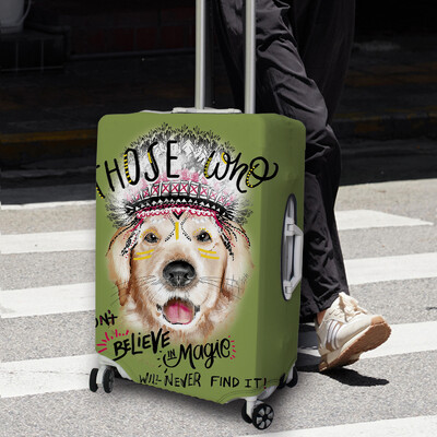 Bagažo dangtis, tamprus audinys, lagamino apsauga, bagažo dėklo dangtis, tinkantis 18-32 colių lagamino dėklo kelionių organizatoriui