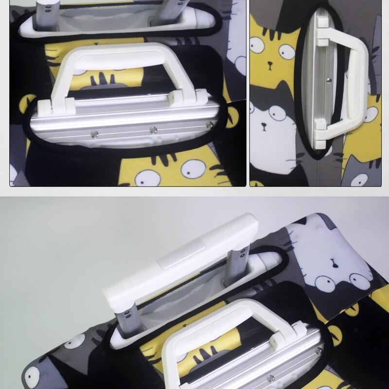 Bagažo dangtis, tamprus audinys, lagamino apsauga, bagažo dėklo dangtis, tinkantis 18-32 colių lagamino dėklo kelionių organizatoriui