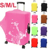 Elastingas bagažo dangtis 18–28 colių lagamino dėklo Kelionių aksesuarams Tvirtas audinys lagamino apsauga nuo dulkių bagažo dėklo dangtis