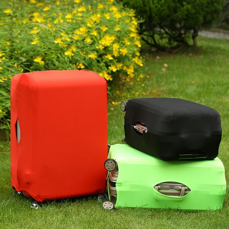 Elastingas bagažo dangtis 18–28 colių lagamino dėklo Kelionių aksesuarams Tvirtas audinys lagamino apsauga nuo dulkių bagažo dėklo dangtis