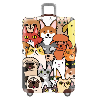 Îngroșare husă pentru bagaje elasticitate cărucior husă de praf husă de protecție pentru valiză pentru valiză de 18-32 inci, accesorii de călătorie