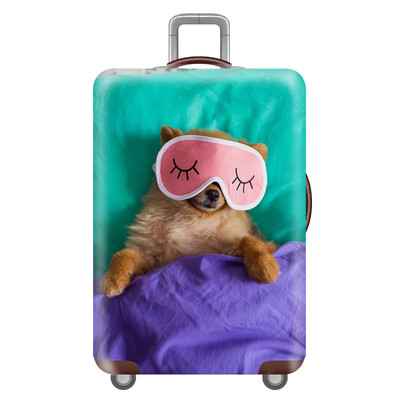 Îngroșare husă pentru bagaje elasticitate cărucior husă de praf husă de protecție pentru valiză pentru valiză de 18-32 inci, accesorii de călătorie