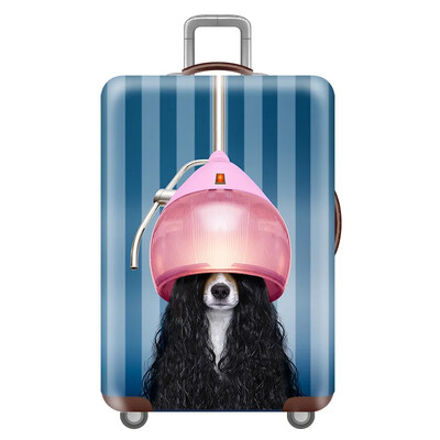 Îngroșare husă pentru bagaje elasticitate cărucior husă de praf husă de protecție pentru valiză pentru valiză de 18-32 inci, accesorii de călătorie