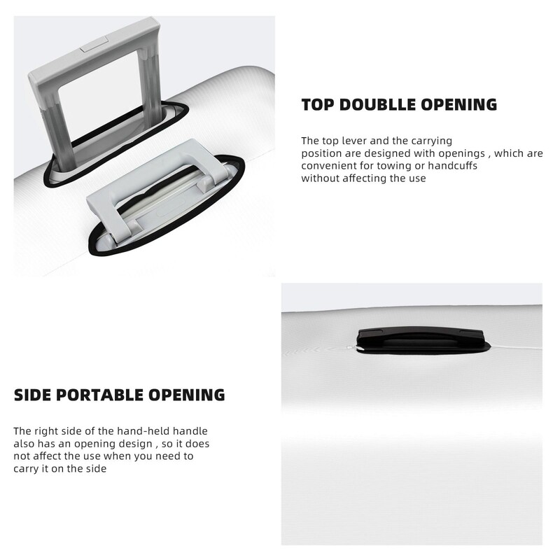 Fashion Butterfly spandex elastīgs bagāžas pārsegs ceļojumu čemodāna aizsarga izmērs bagāžai