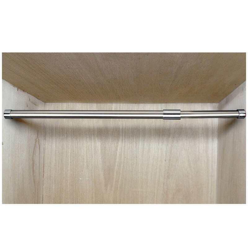 Tijă retractabilă pentru îmbrăcăminte Tijă telescopică din metal, stâlp pentru agățat, uscător de haine, tijă pentru perdele pentru dormitor, stâlp pentru umeraș pentru garderobă