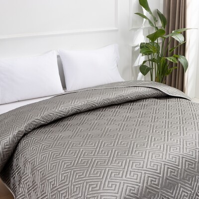 1vnt vienspalvė lovatiesė Patogi patalynė pilka/balta/juoda/mėlyna/raudona Namų dekoras Atostogų kelionės Nėra pagalvės užvalkalo